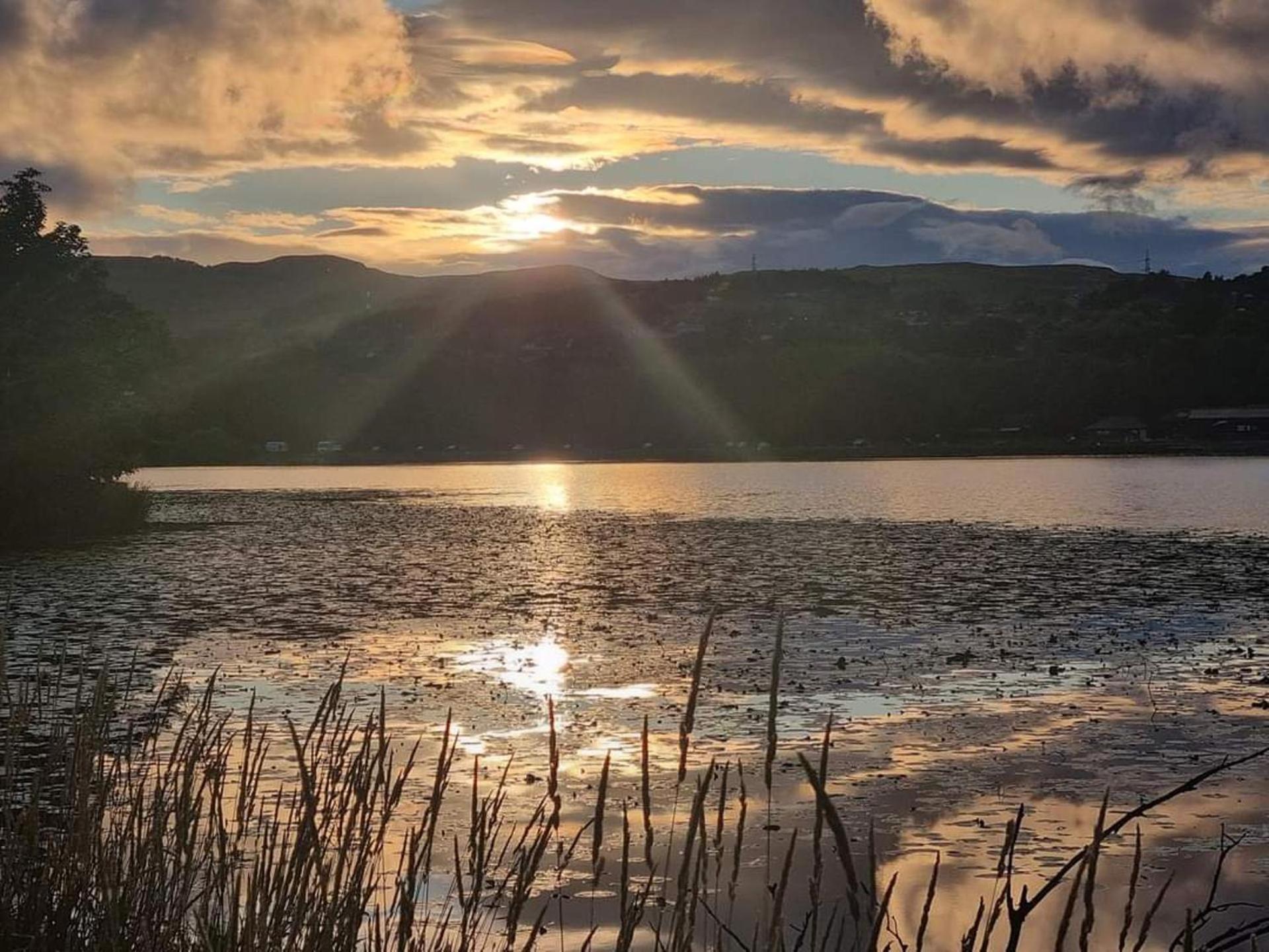 Luxury Family Beechwood Lodge With Hot Tub Lochwinnoch Exteriör bild